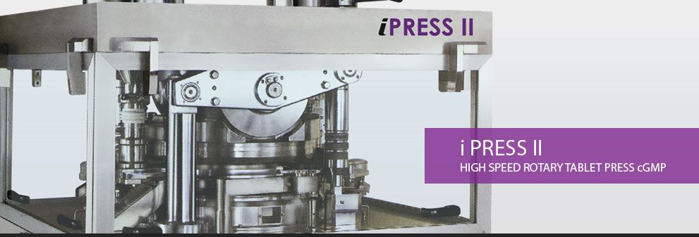 i Press II | High Speed Rotary Tablet Press cGMP Manufacturer and exporter in india